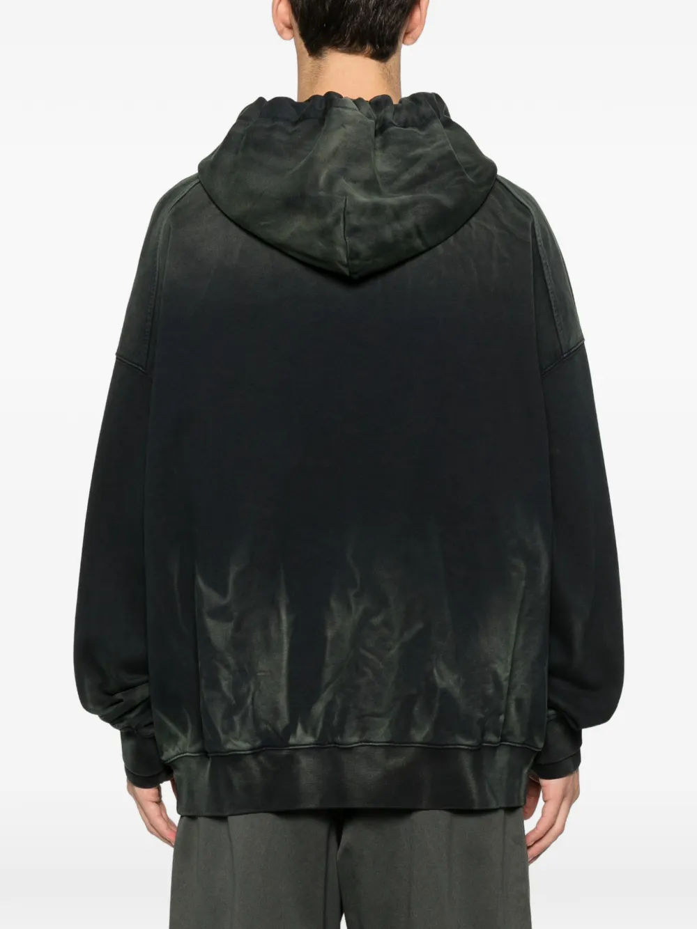 Feng Chen Wang Ombre Hoodie In Gray