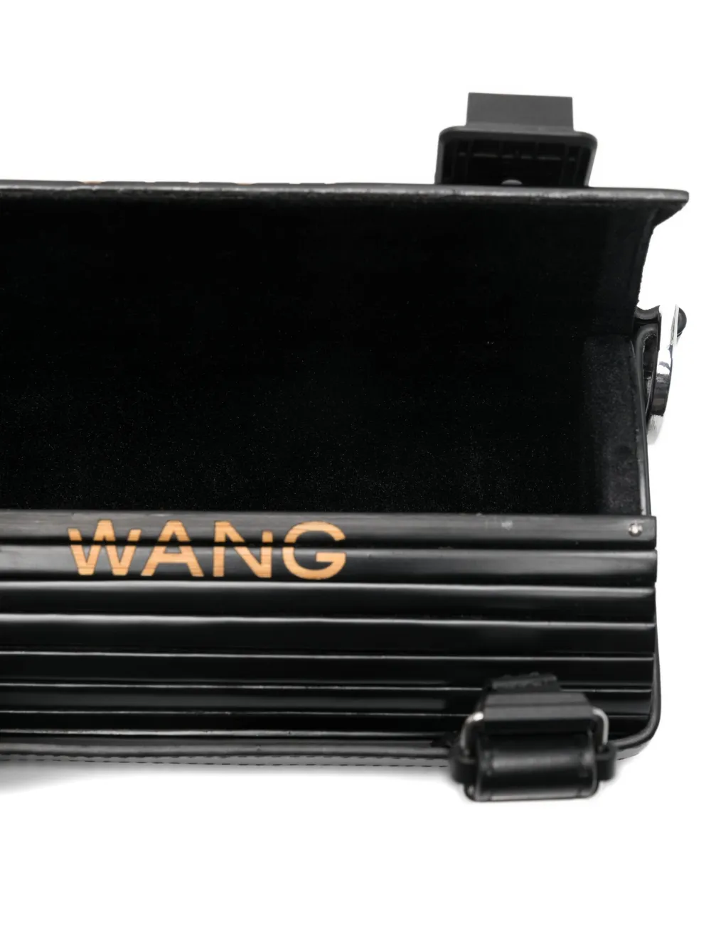 Feng Chen Wang Cylindrical Bamboo Shoulder Bag In Black
