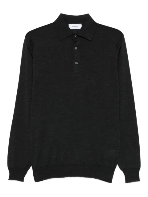 Lardini long-sleeve polo shirt