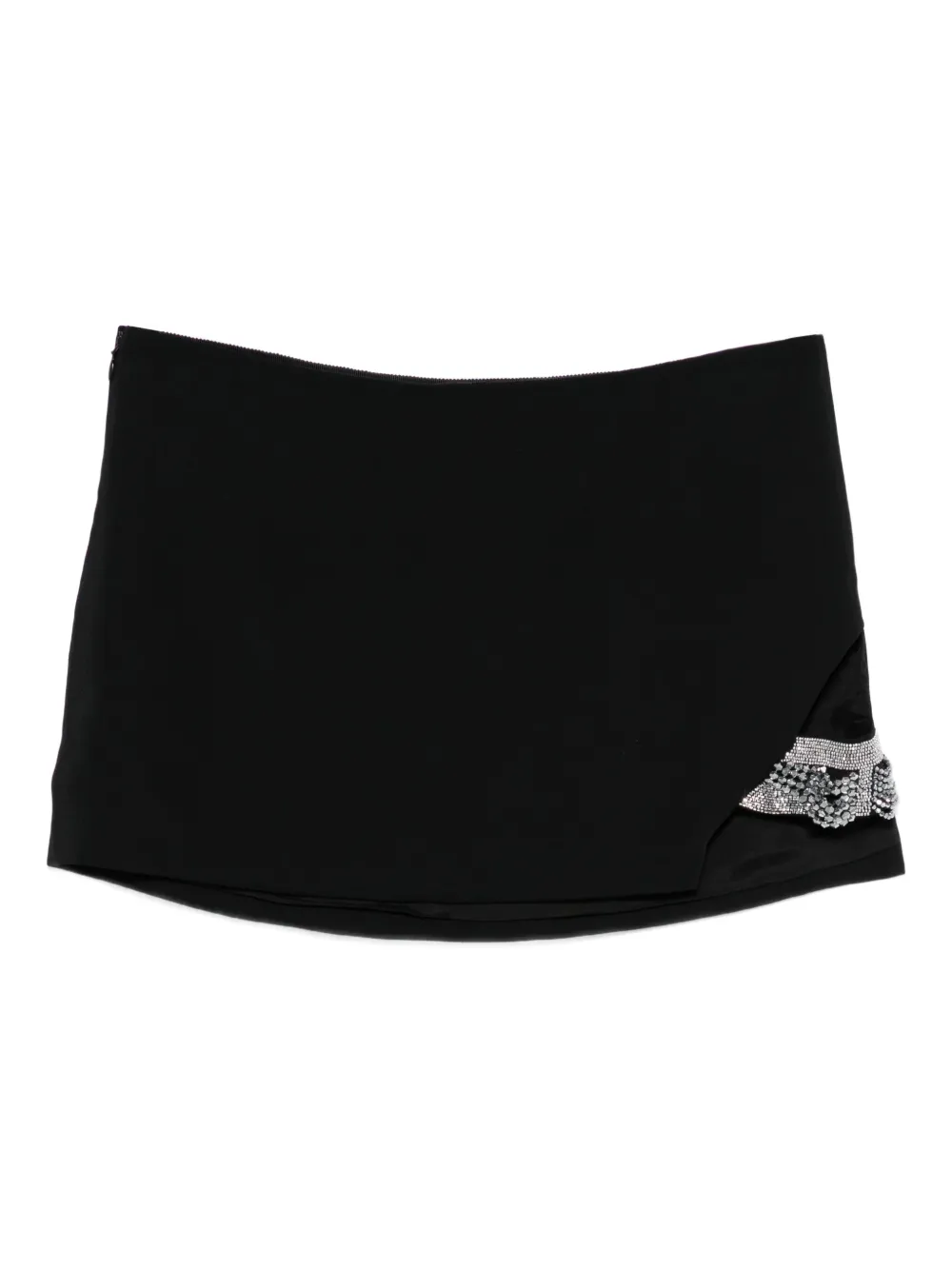 Amen beaded-embellished panel mini skirt | Black | Image 1