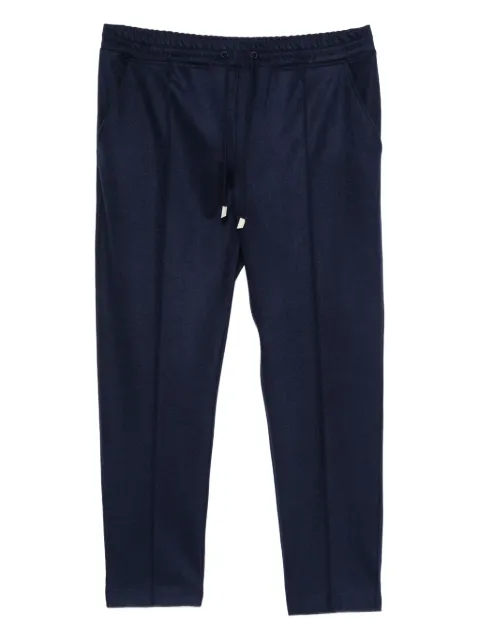 Eleventy elasticated-waistband trousers