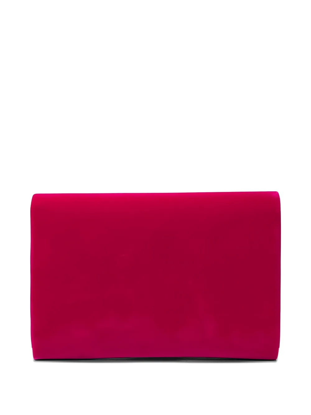 Amato Daniele Velvet Embellished-clasp Shoulder Bag In Pink