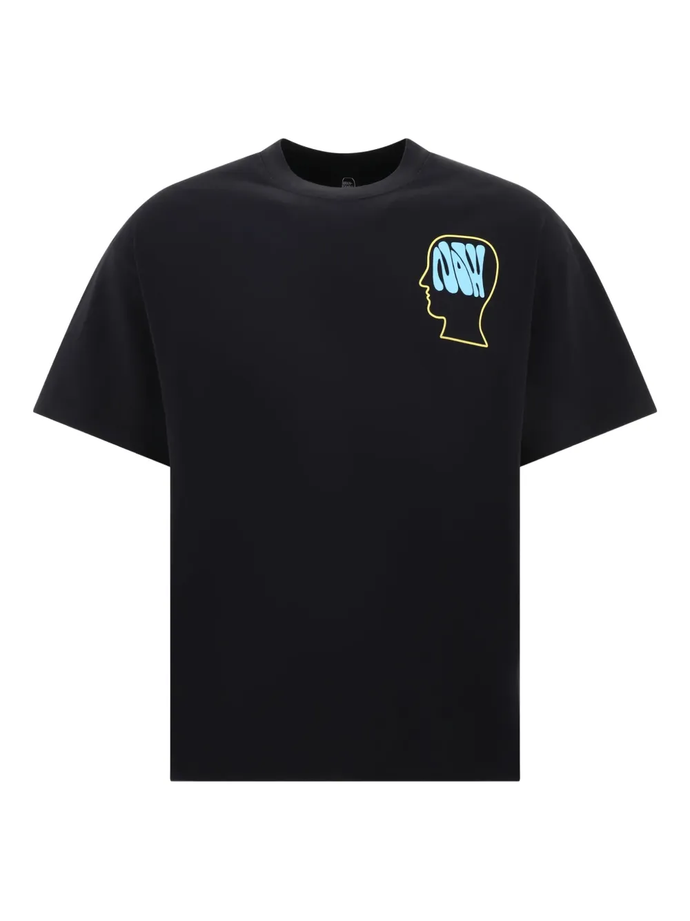 Brain Dead The Now Movement T-shirt met grafische print - Zwart