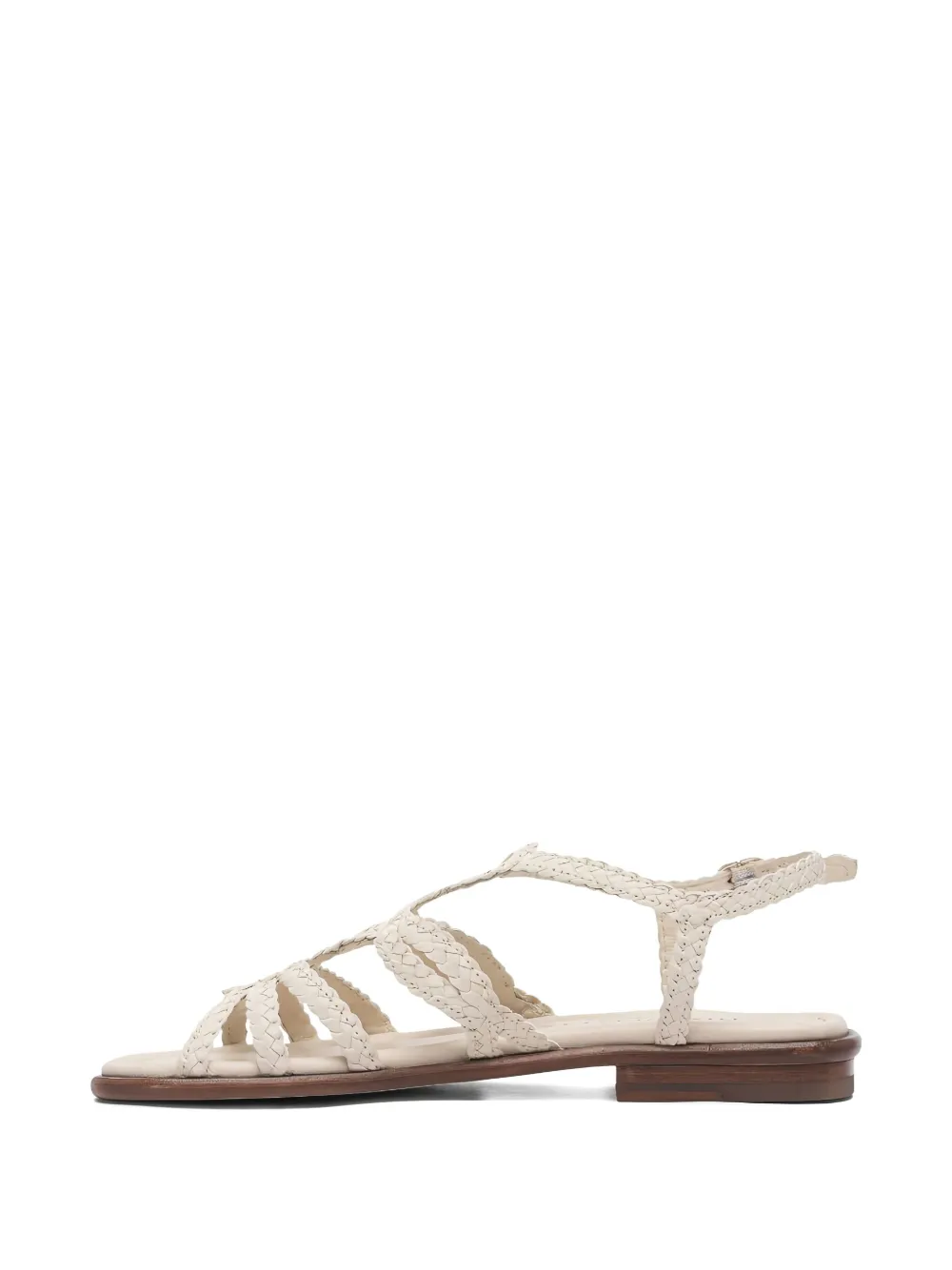 Toni Pons Tina Wet leren sandalen Beige