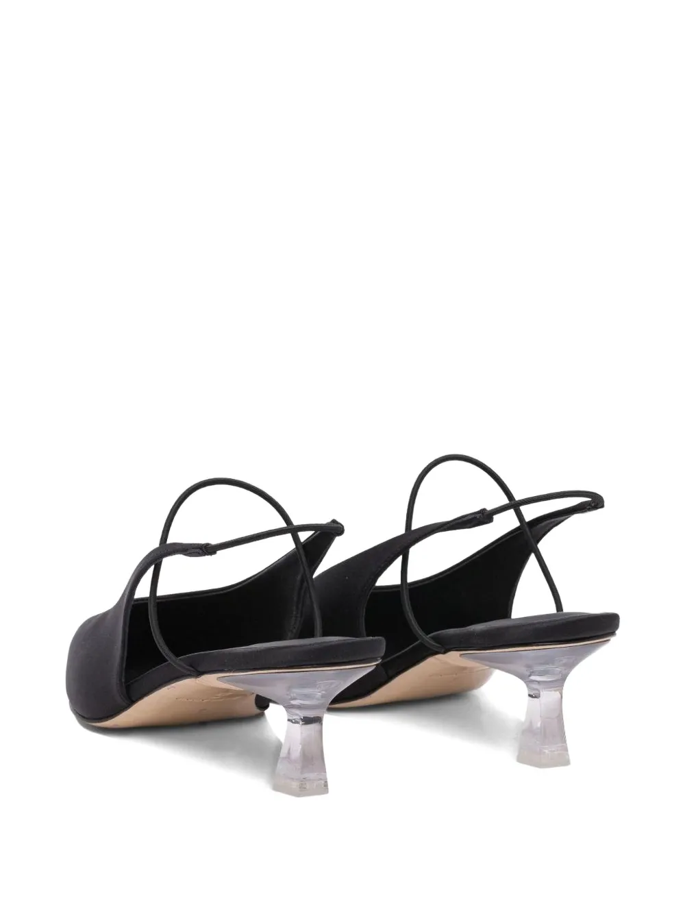 Studio Amelia 50 mm Mignon slingback pumps Zwart