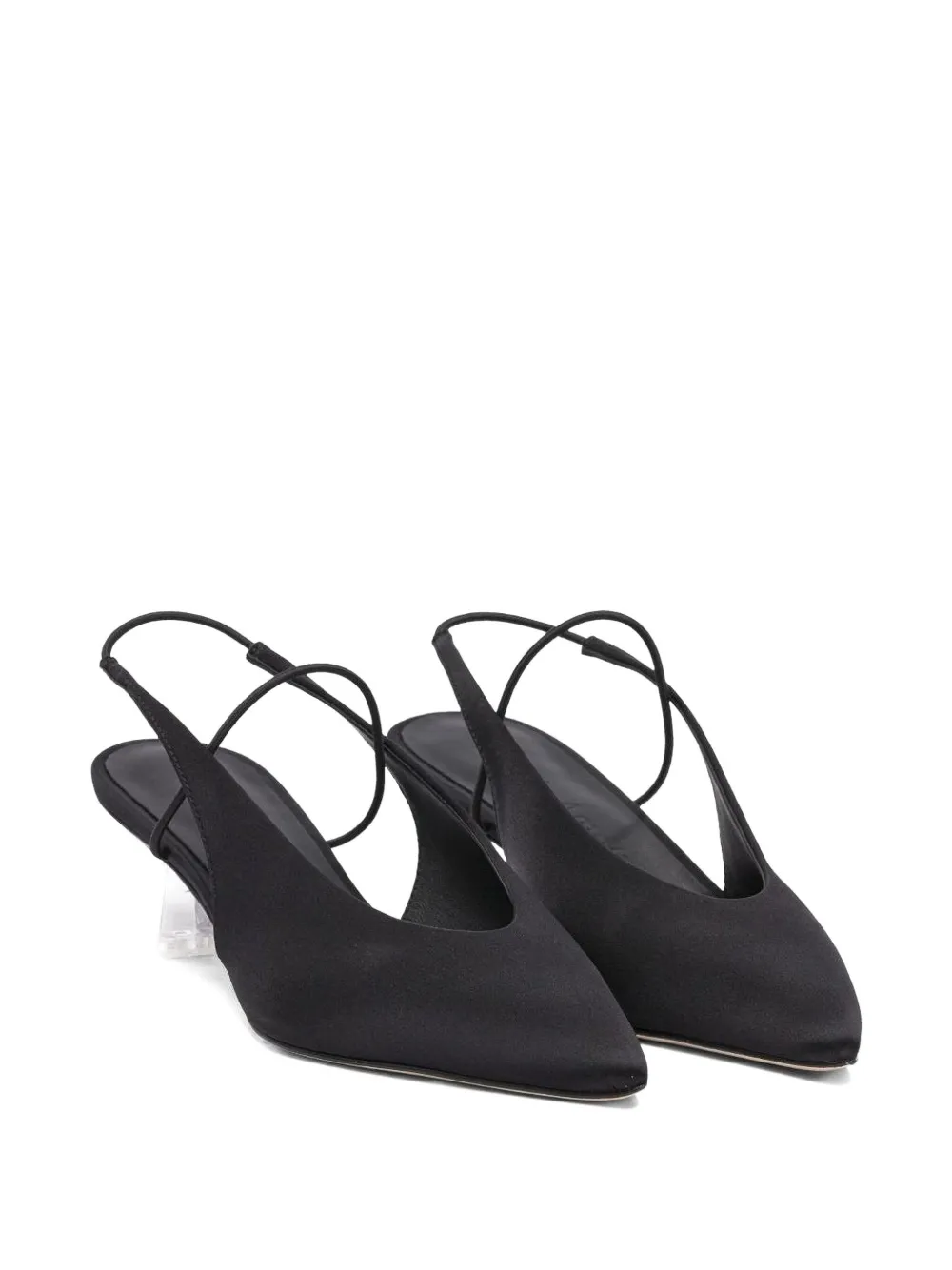 Studio Amelia 50 mm Mignon slingback pumps Zwart