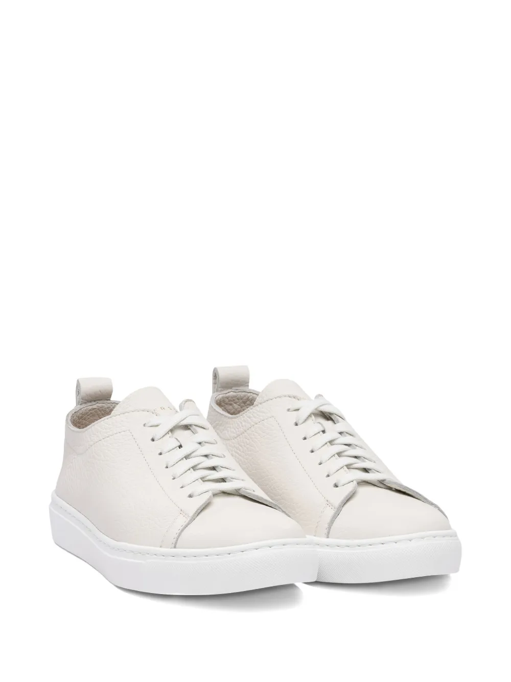 Henderson Baracco Lilly leather lace-up sneakers White