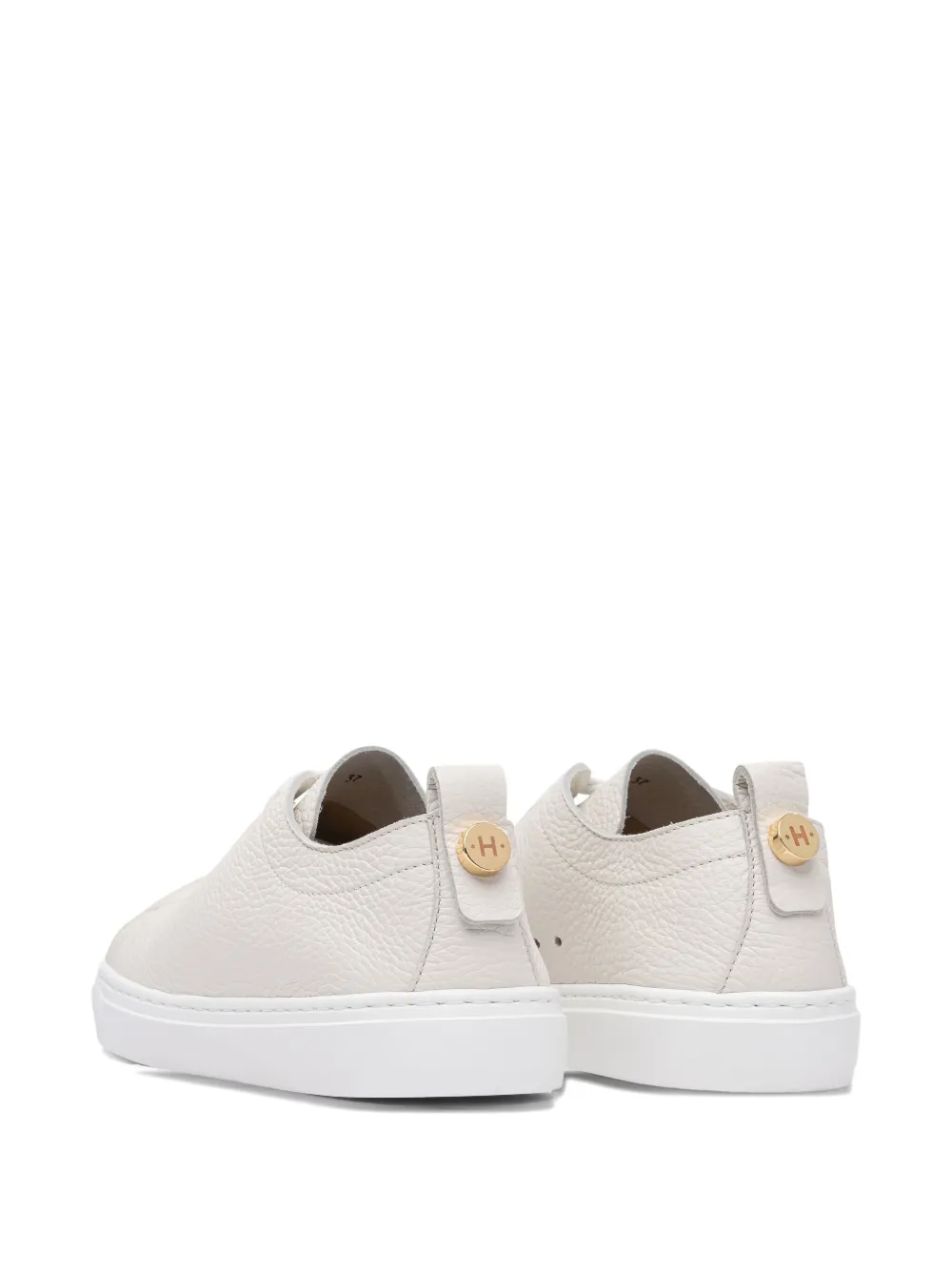 Henderson Baracco Lilly leather lace-up sneakers White