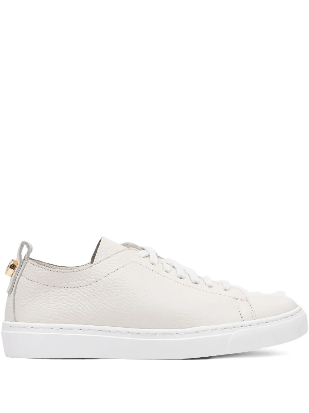 Henderson Baracco Lilly leather lace-up sneakers White