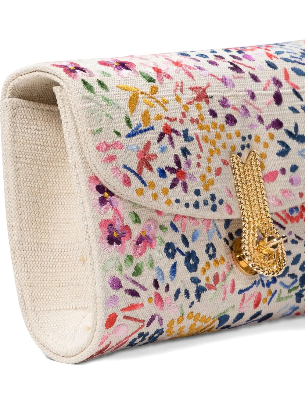 Amato Daniele Daniele Floral Mini Bag In Neutral