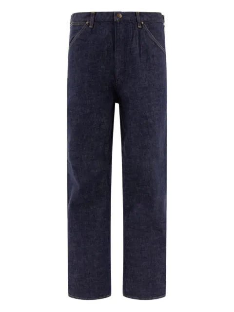 SOUTH2 WEST8 cross-stitch pocket denim jeans