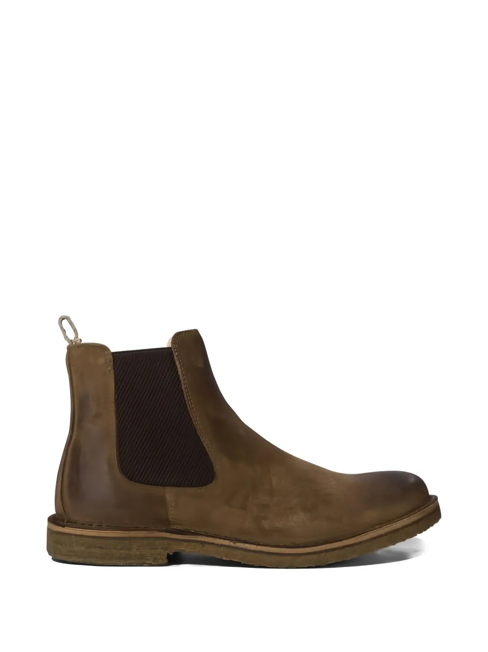 Astorflex Elastic-panel Chelsea Boots In Brown
