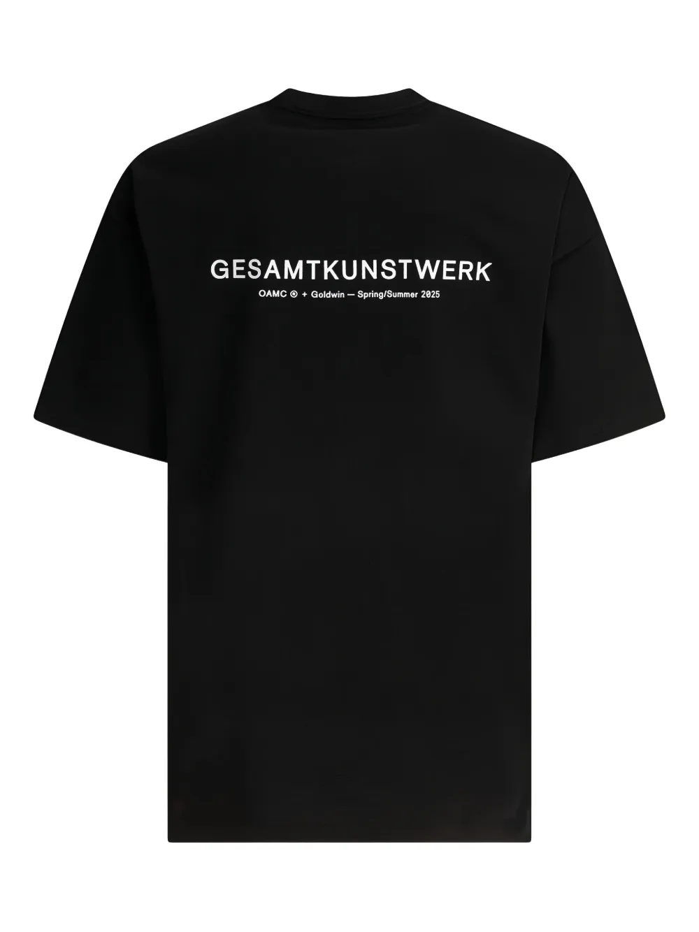 Goldwin Katoenen T-shirt met OAMC-logoprint Zwart