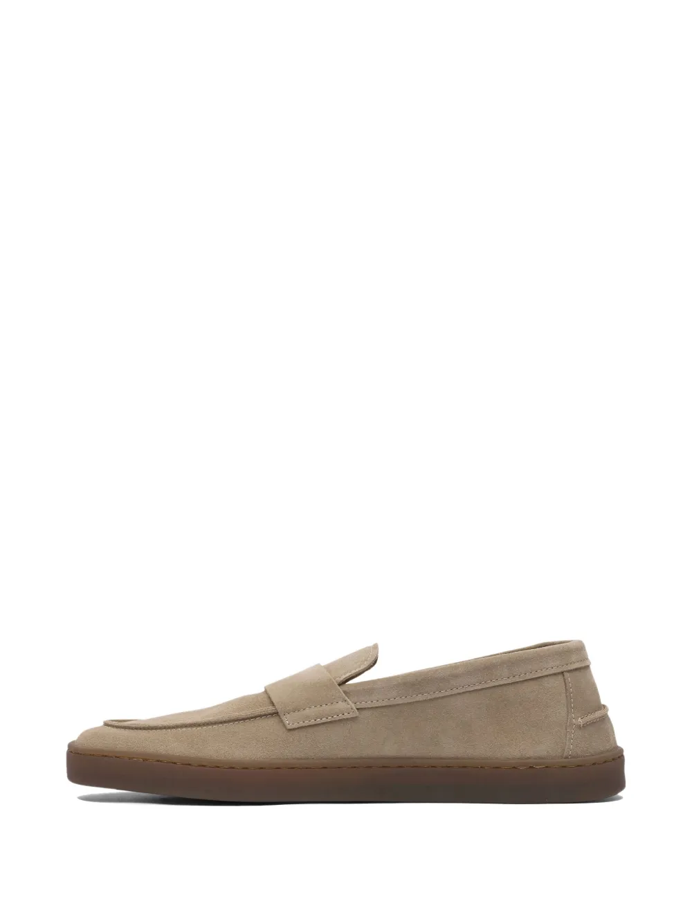 Henderson Baracco Suède loafers Beige