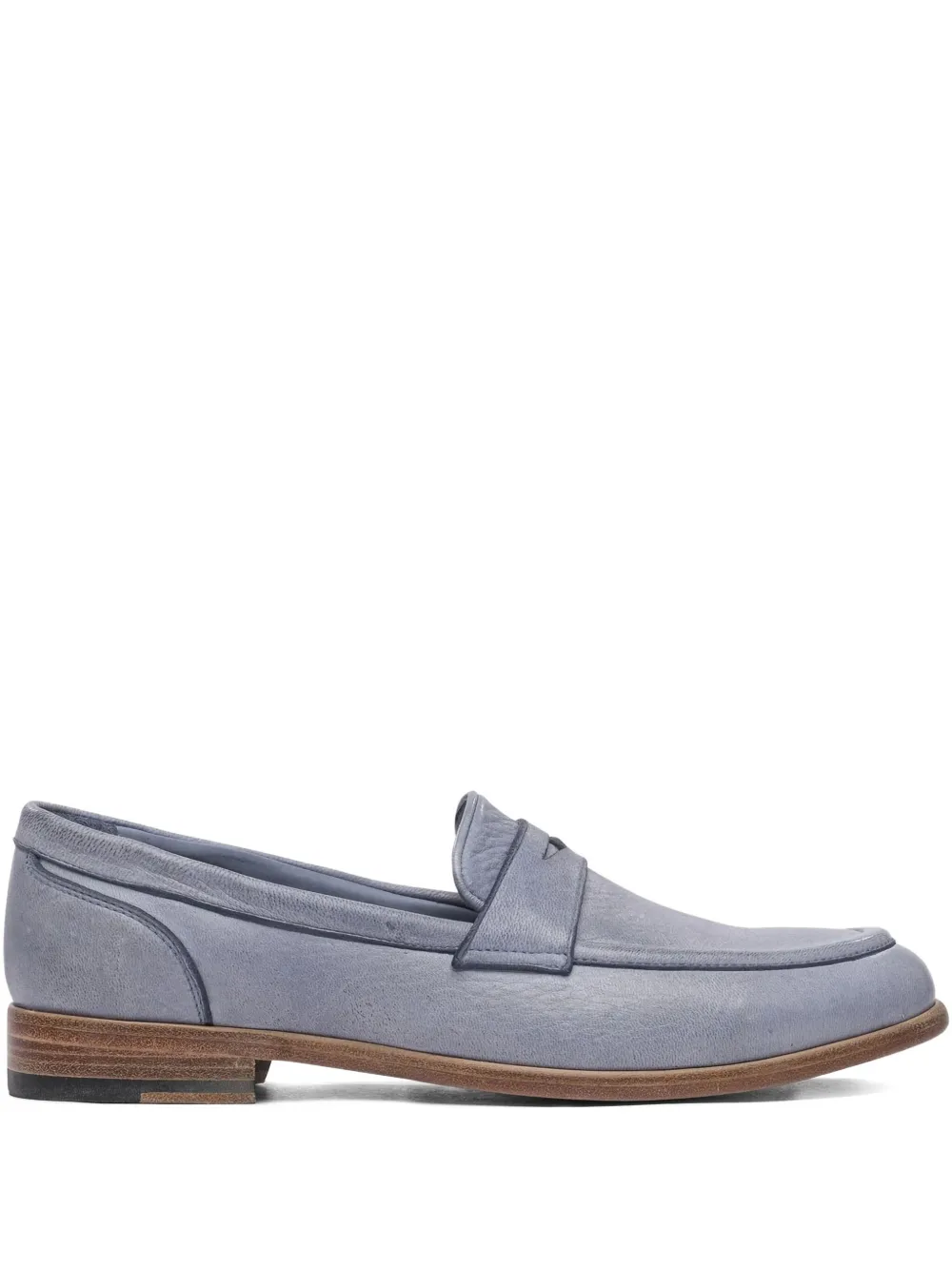 Sturlini firenze penny leather loafers Blue