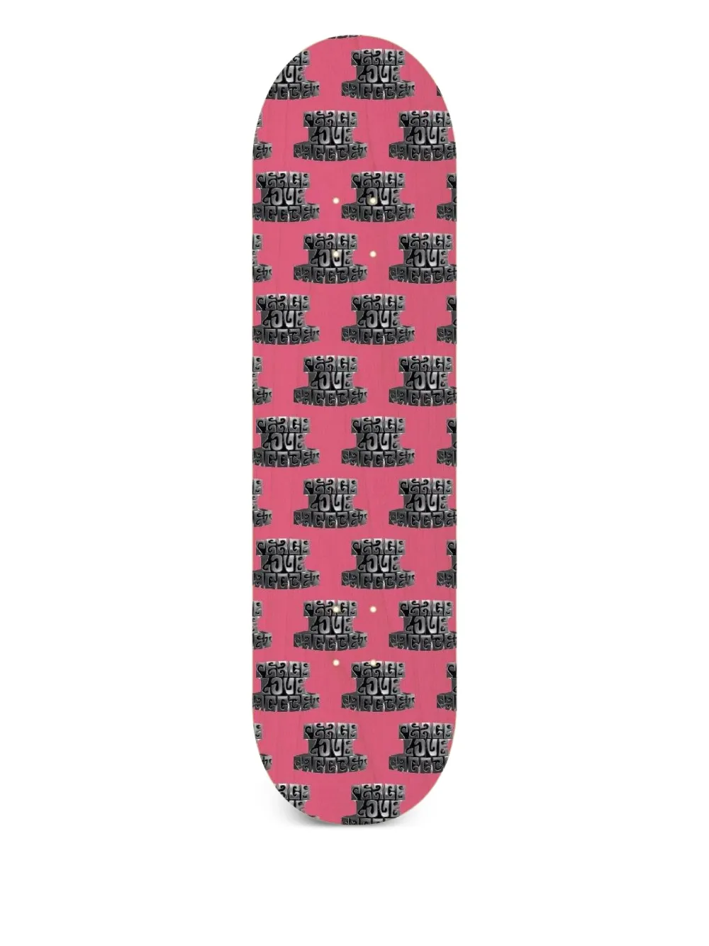 RASSVET graphic-pattern skateboard | Pink | Image 1