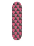 RASSVET graphic-pattern skateboard - Pink