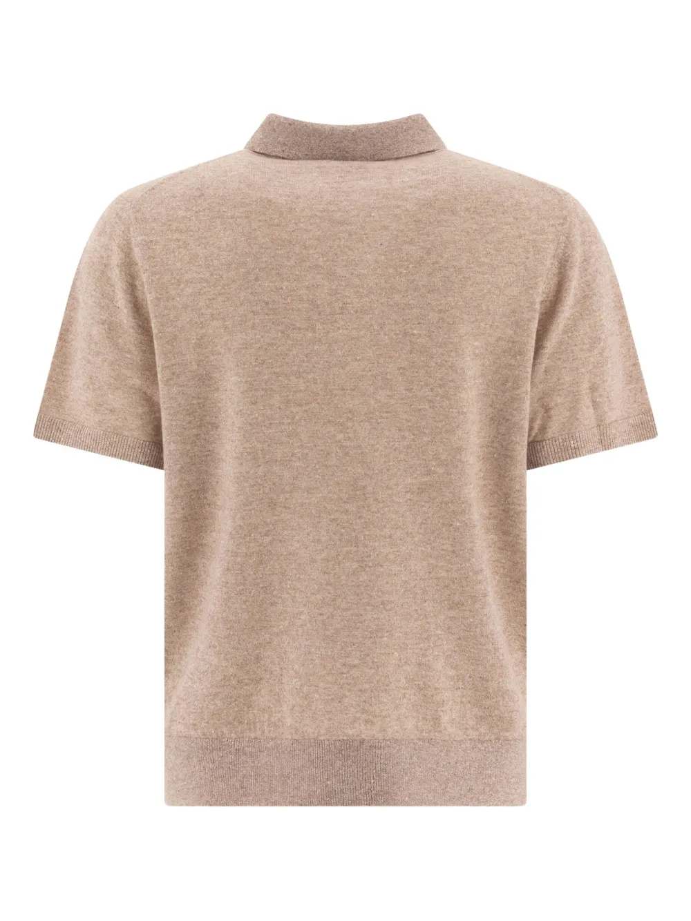 Vince pocket short-sleeve polo shirt - Beige