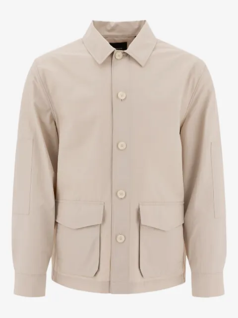 Vince button-front patch-pocket shirt jacket