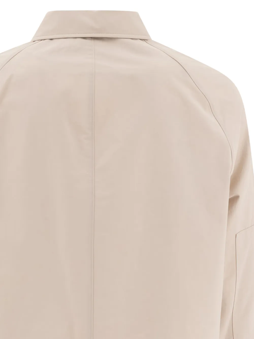 Vince button-front patch-pocket shirt jacket Beige