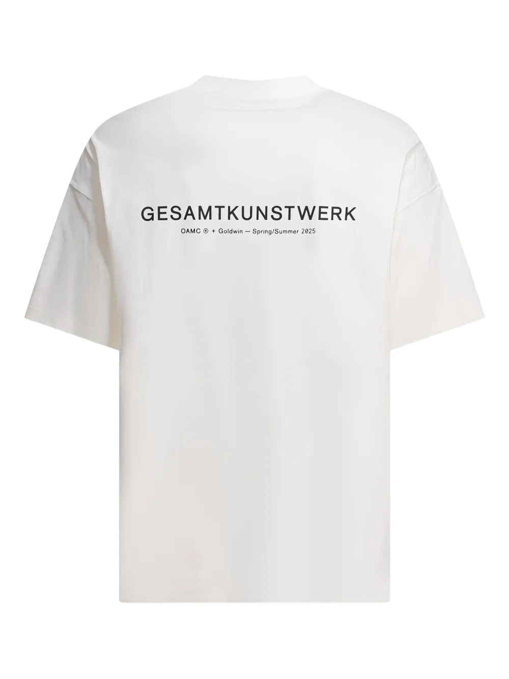 Goldwin T-shirt met OAMC-logoprint Wit