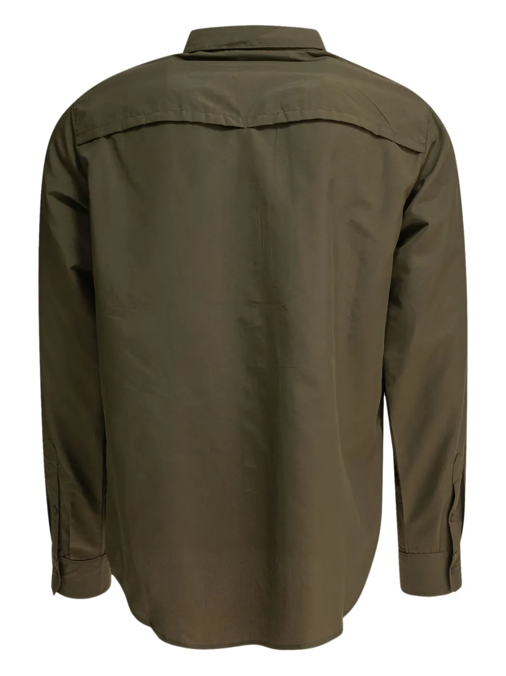 The North Face Sequoia Long-sleeve Button-fastening Shirt In Green