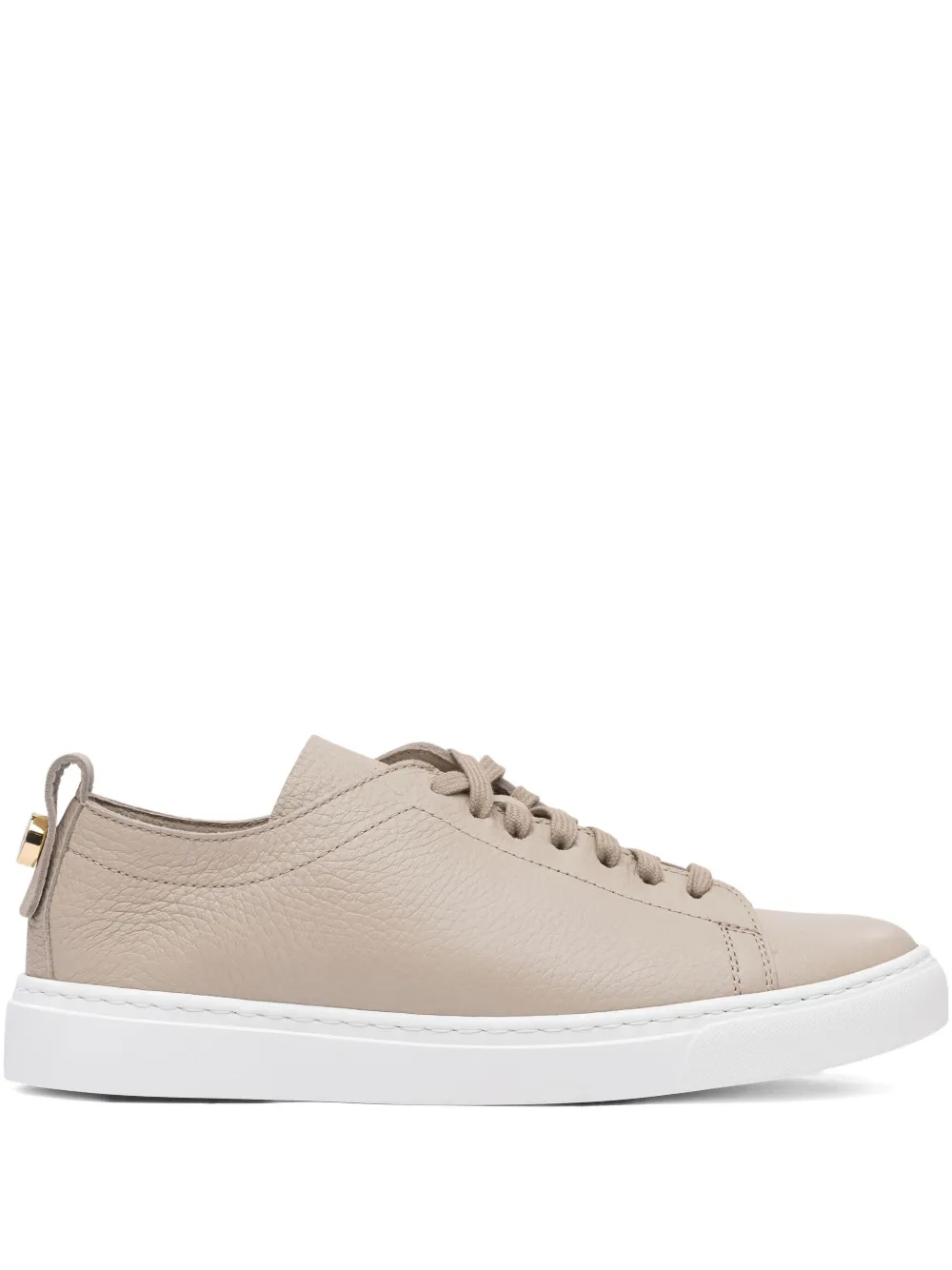 Henderson Baracco leather lace-up sneakers Neutrals
