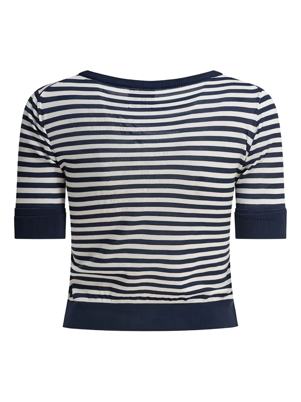 RAKKI striped cotton T-shirt | Blue | Image 1