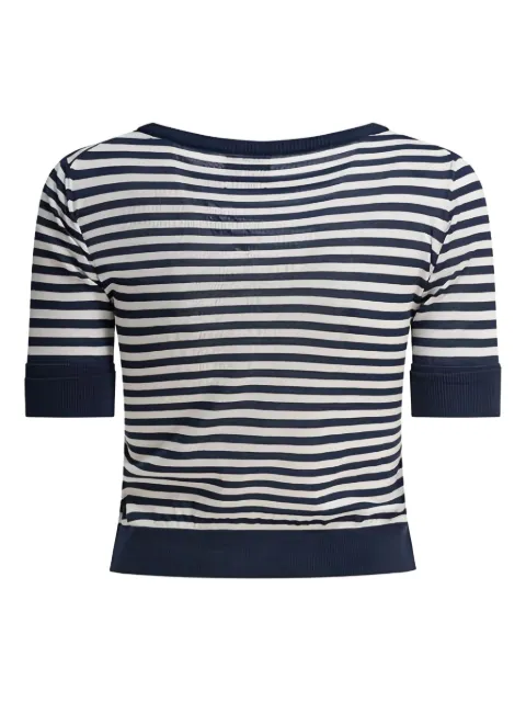 RAKKI striped cotton T-shirt
