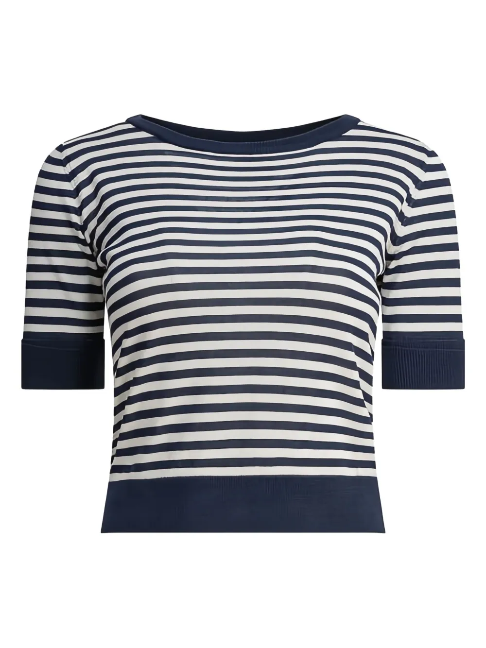 striped cotton T-shirt
