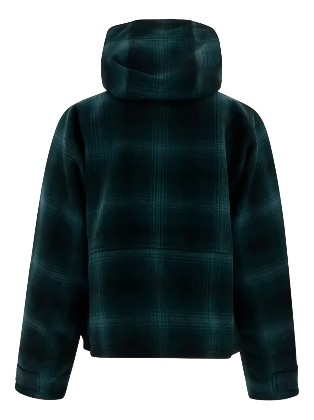 SOUTH2 WEST8 plaid wool hooded jacket | Hooded Jackets | Image 2