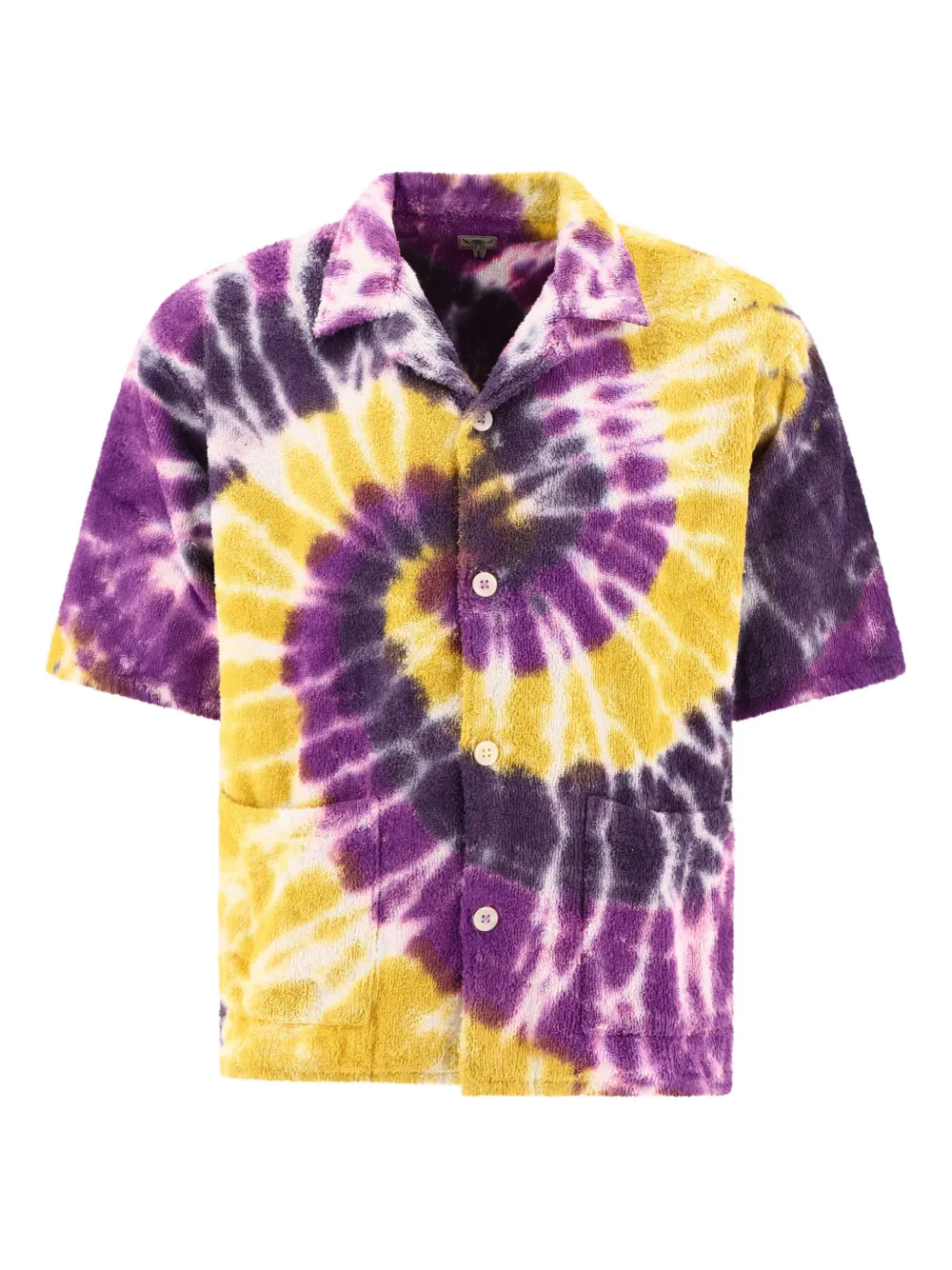 SOUTH2 WEST8 tie-dye swirl shirt | Purple | Image 1