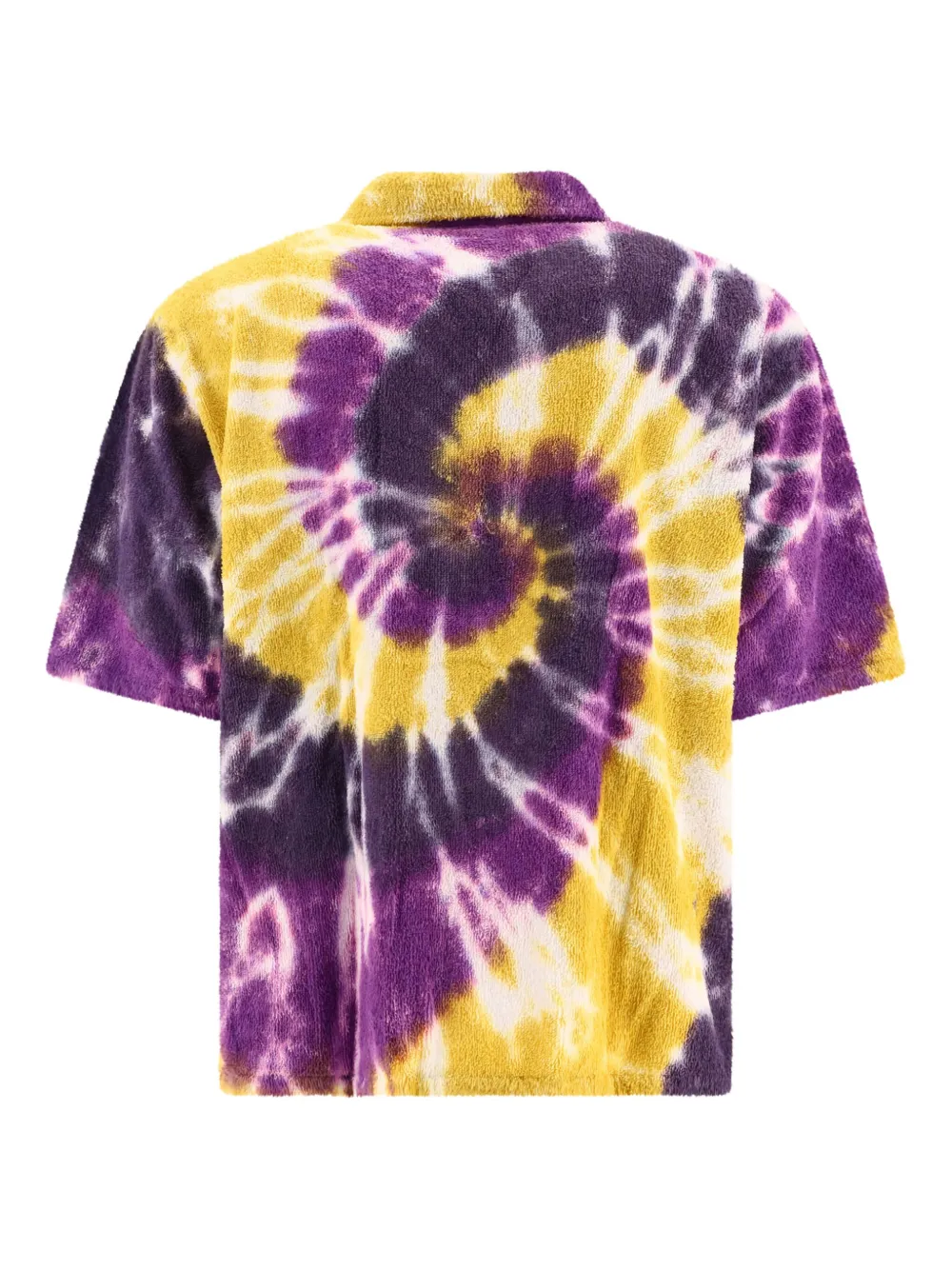 SOUTH2 WEST8 tie-dye swirl shirt - Paars