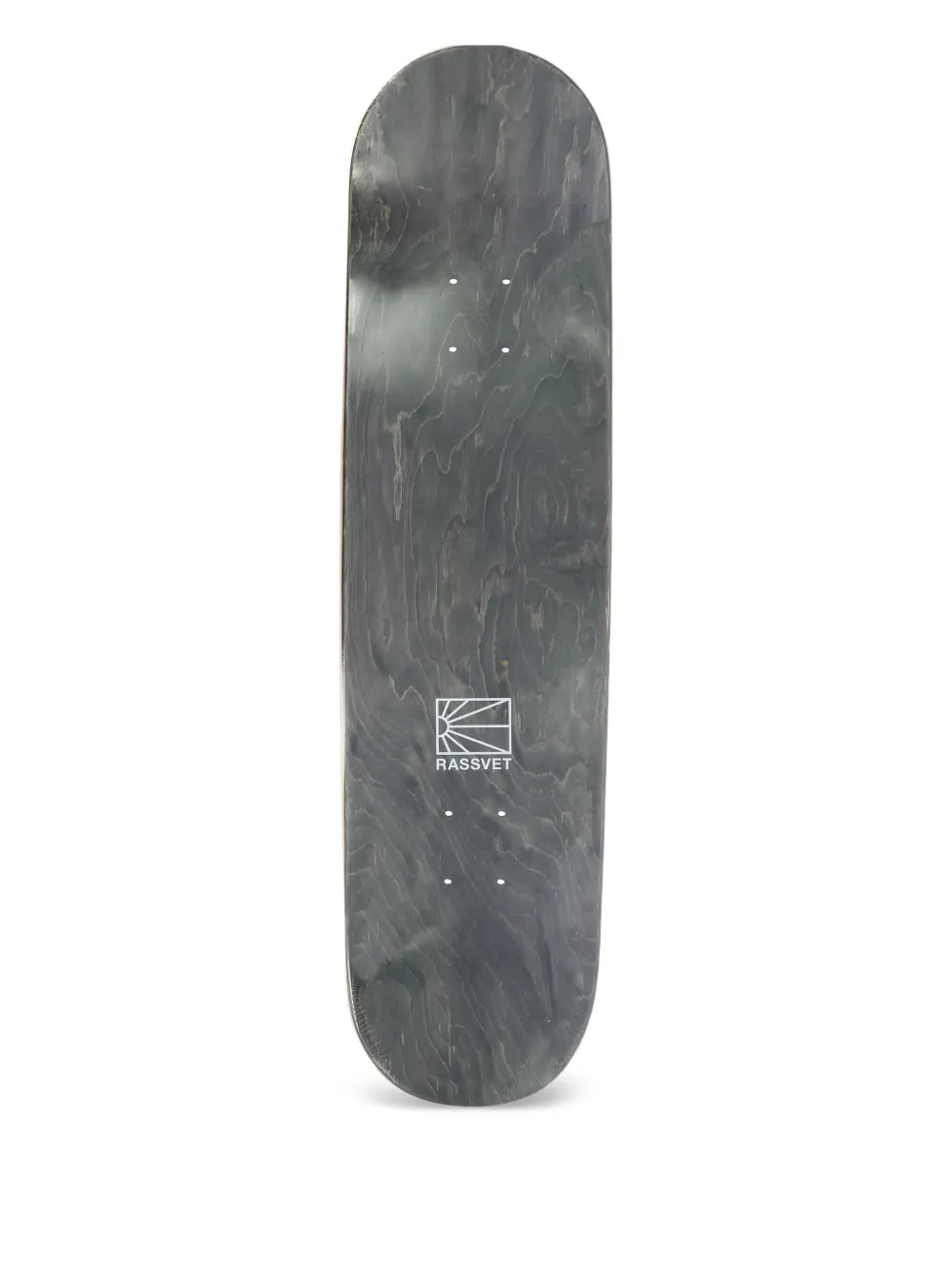 Rassvet Graphic-print Skateboard In Gray
