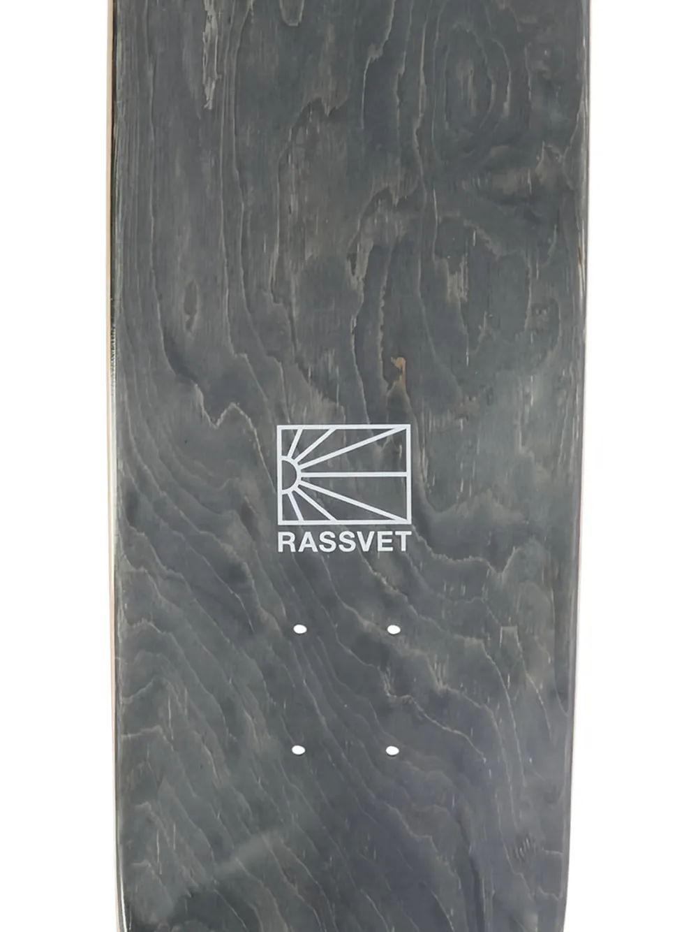 Rassvet Graphic-print Skateboard In Gray