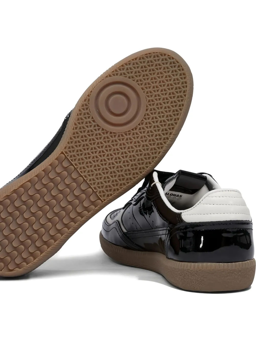 ALOHAS Tb.490 leather sneakers Black