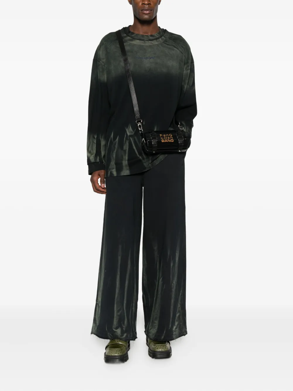 Feng Chen Wang sudadera con motivo dip-dye de manga larga | Sudaderas | Image 2