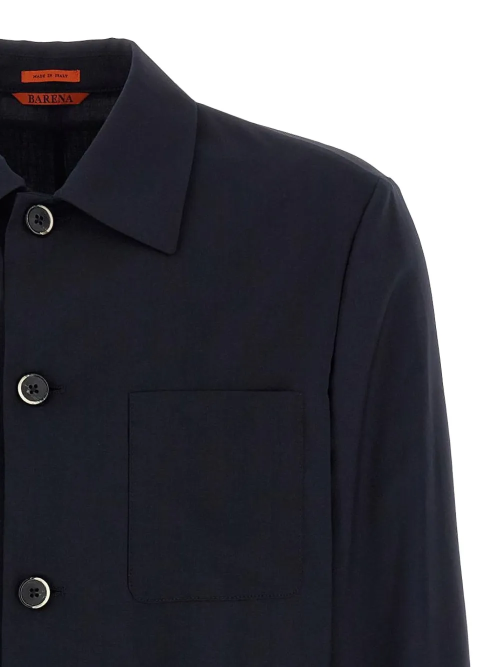 Barena Venezia Button-fastening Overshirt In Blue