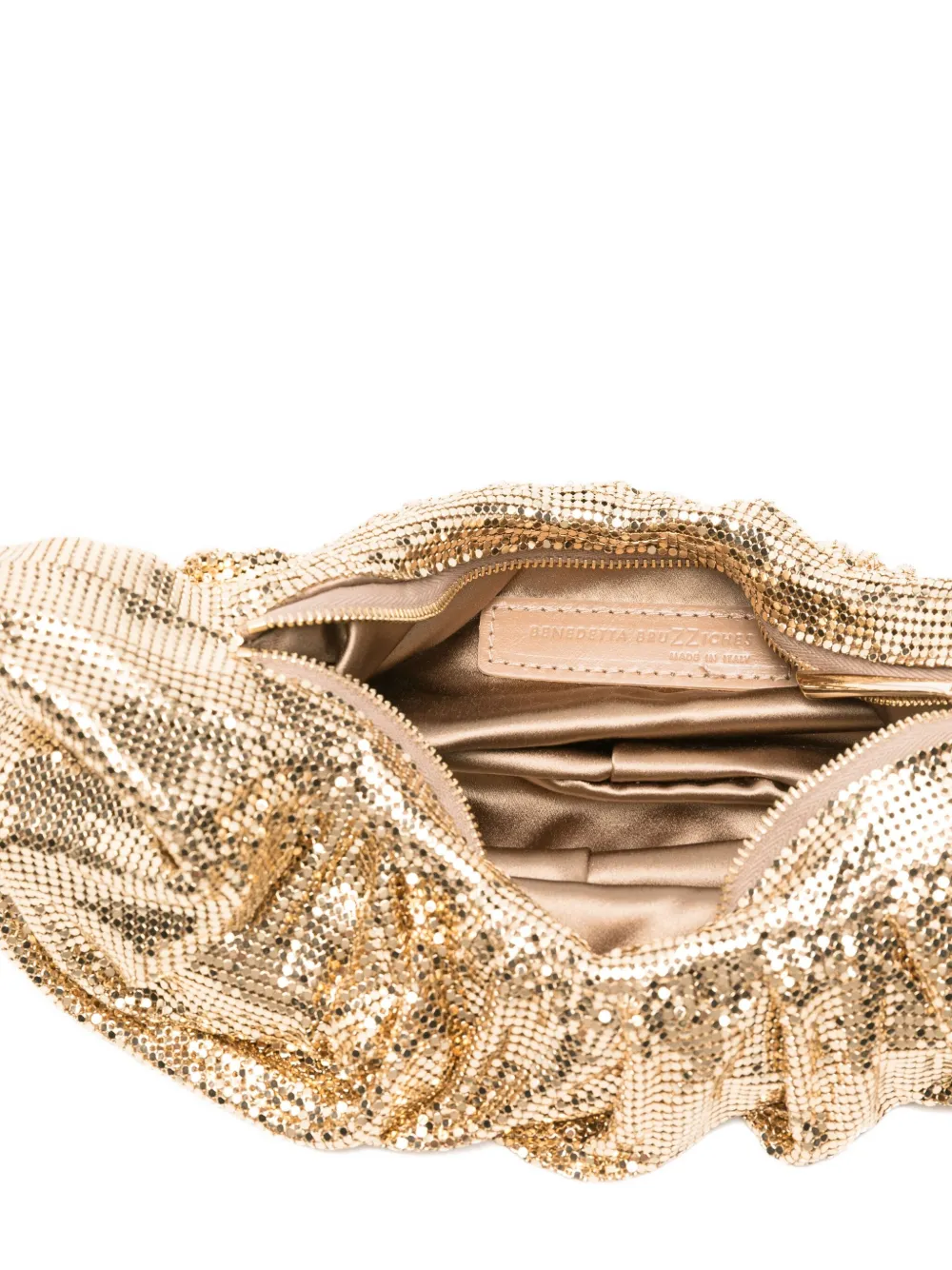 Benedetta Bruzziches Yennefer Crystal-embellished Tote Bag In Gold