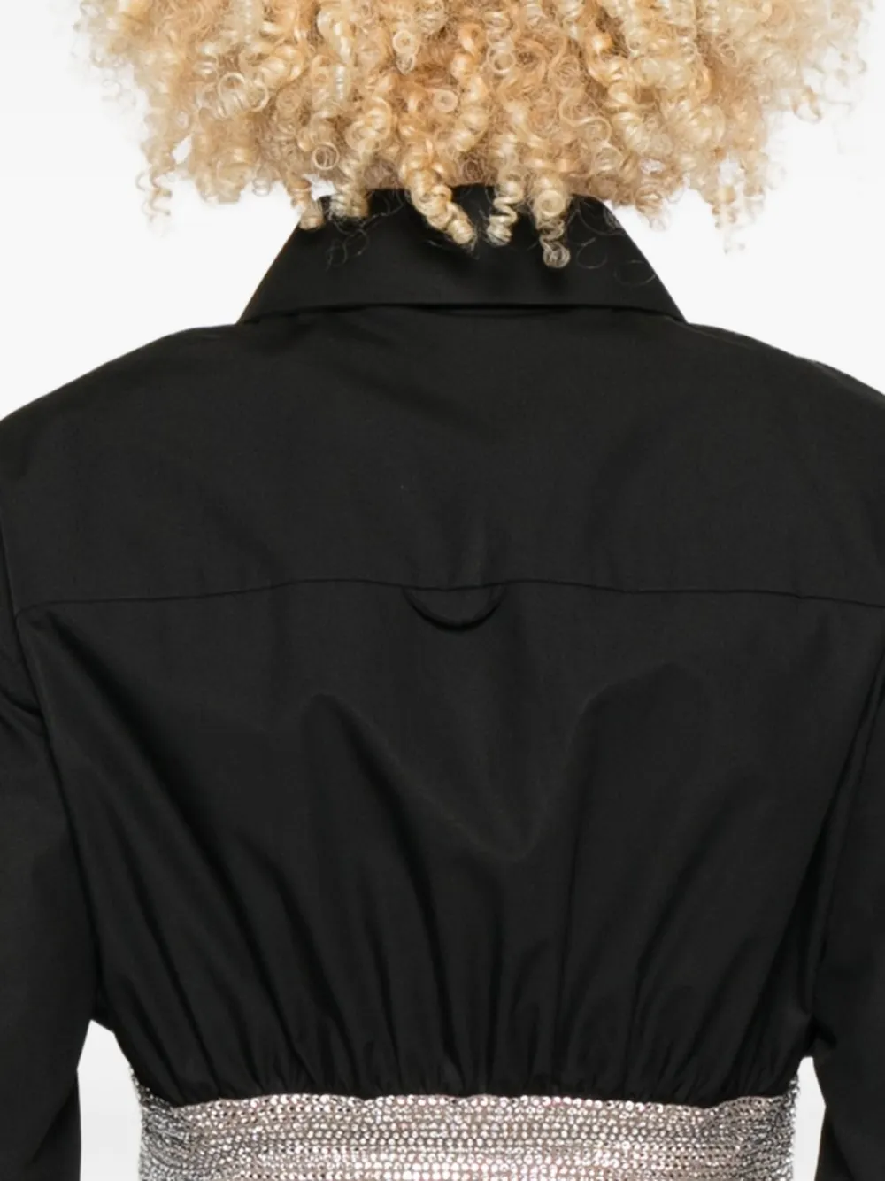 Giuseppe Di Morabito Blouse verfraaid met kristallen Zwart