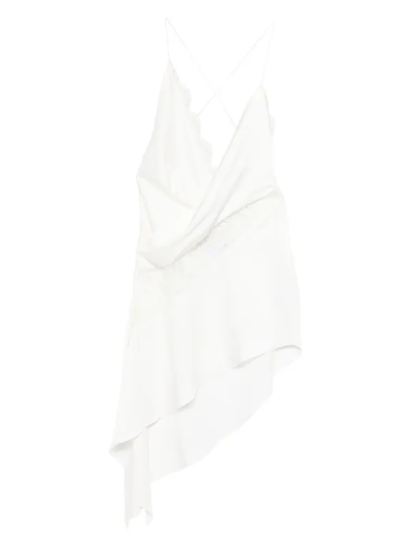 Alex Perry Lace Asymmetric Mini Dress | White | FARFETCH UK Alex Perry Lace Asymmetric Mini Dress | White | FARFETCH UK