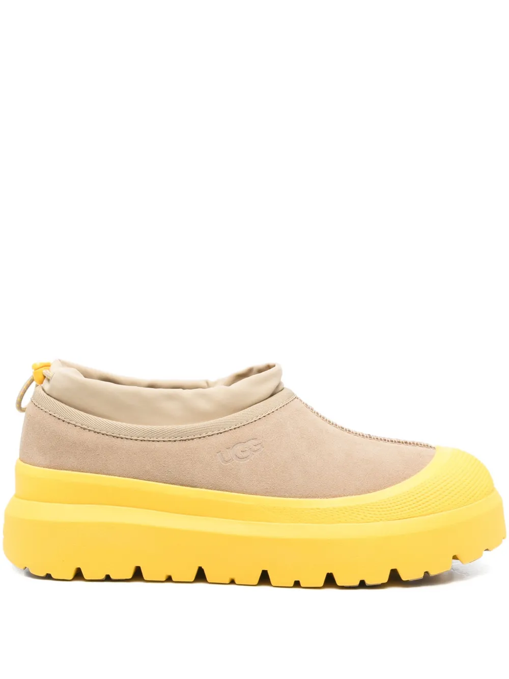 UGG Suède sneakers met plateauzool Beige