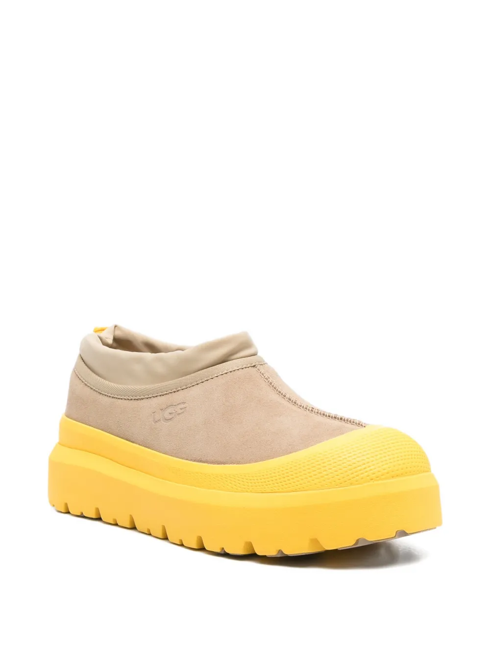 UGG Suède sneakers met plateauzool Beige