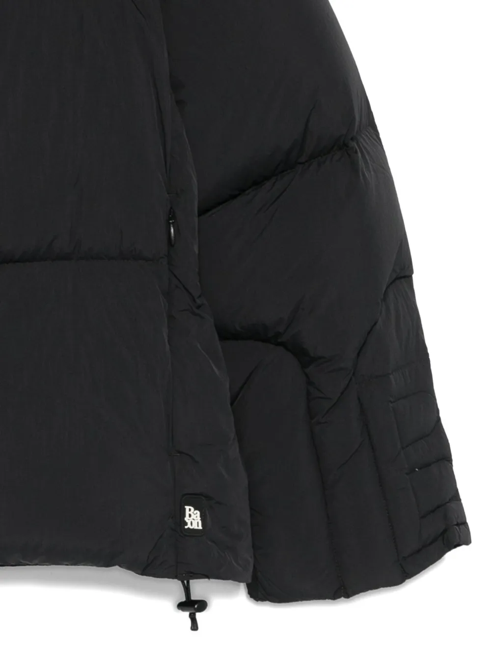 Bacon W Storm Ift donsjack met capuchon Zwart