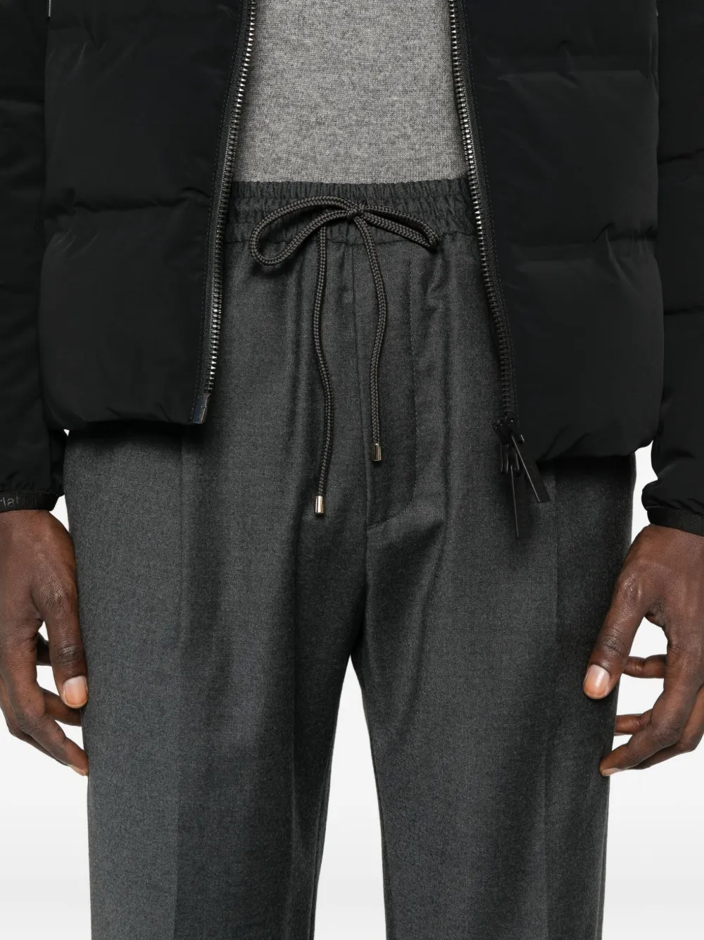 Briglia 1949 Broek met trekkoord Grijs