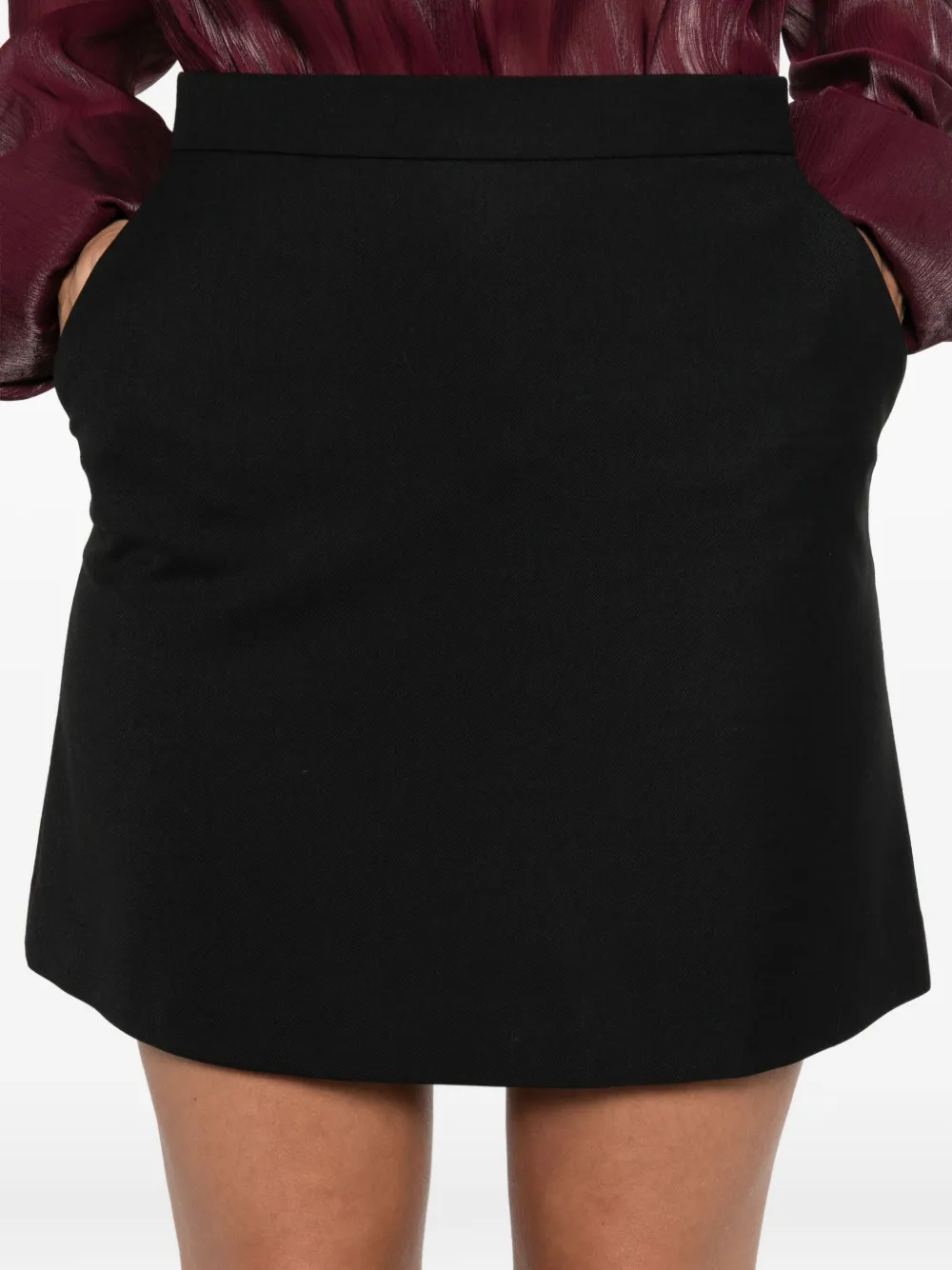 Antonelli Irish mini-rok Zwart