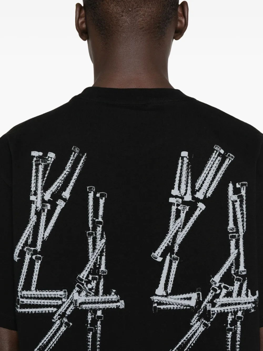 44 LABEL GROUP Screws T-shirt Zwart