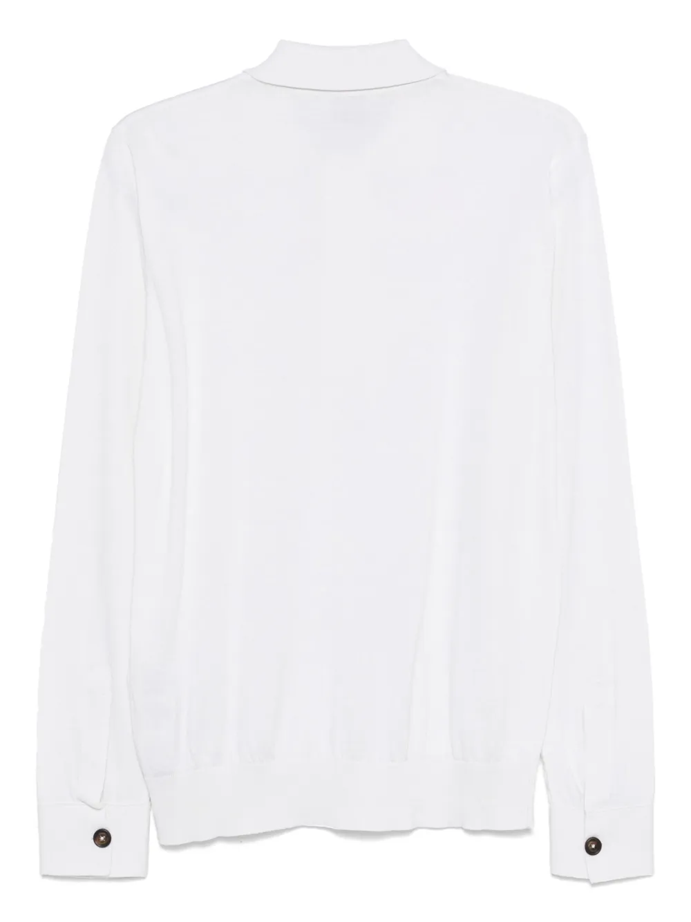 Eleventy long-sleeve polo shirt | Image 2