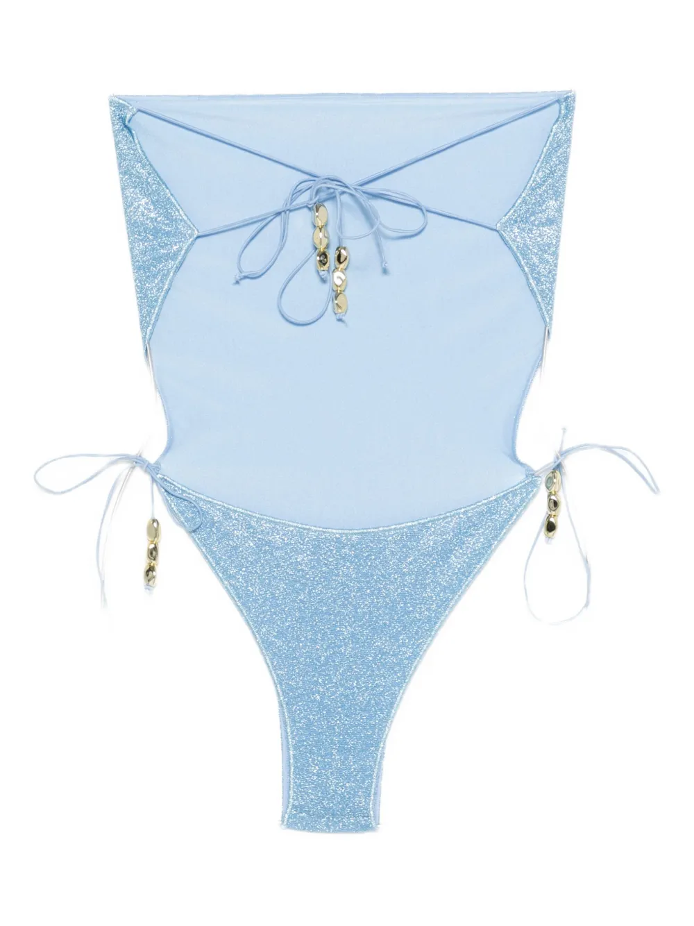 Oséree Badpak met glitter Blauw