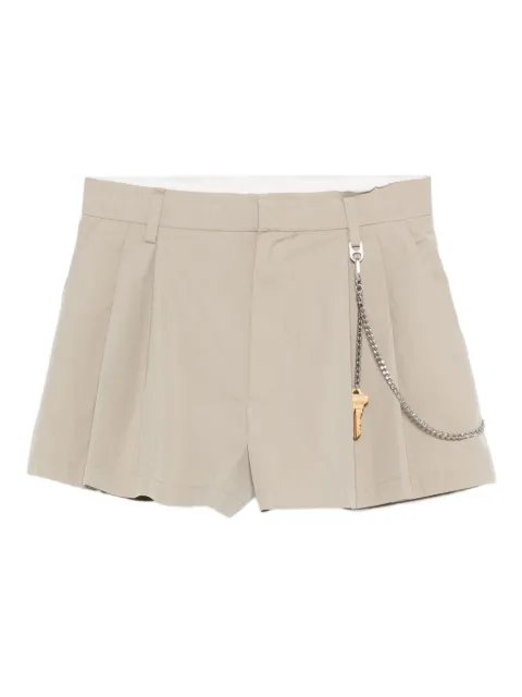 Alexander Wang shorts con detalle de cadena
